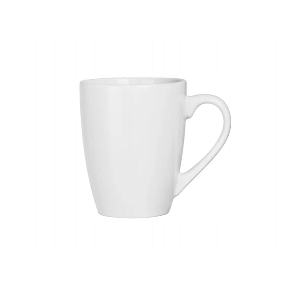 Kubek Bruno Porcelana 300 ml Kawa Herbata Zioła 6 sztuk Biały Klasyk