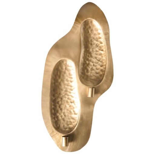 Świecznik PENICHE Metal 60 cm Złoty