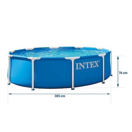 Basen ogrodowy stelażowy 305x76cm z pompą Intex 28202ND-15W1A model 2026