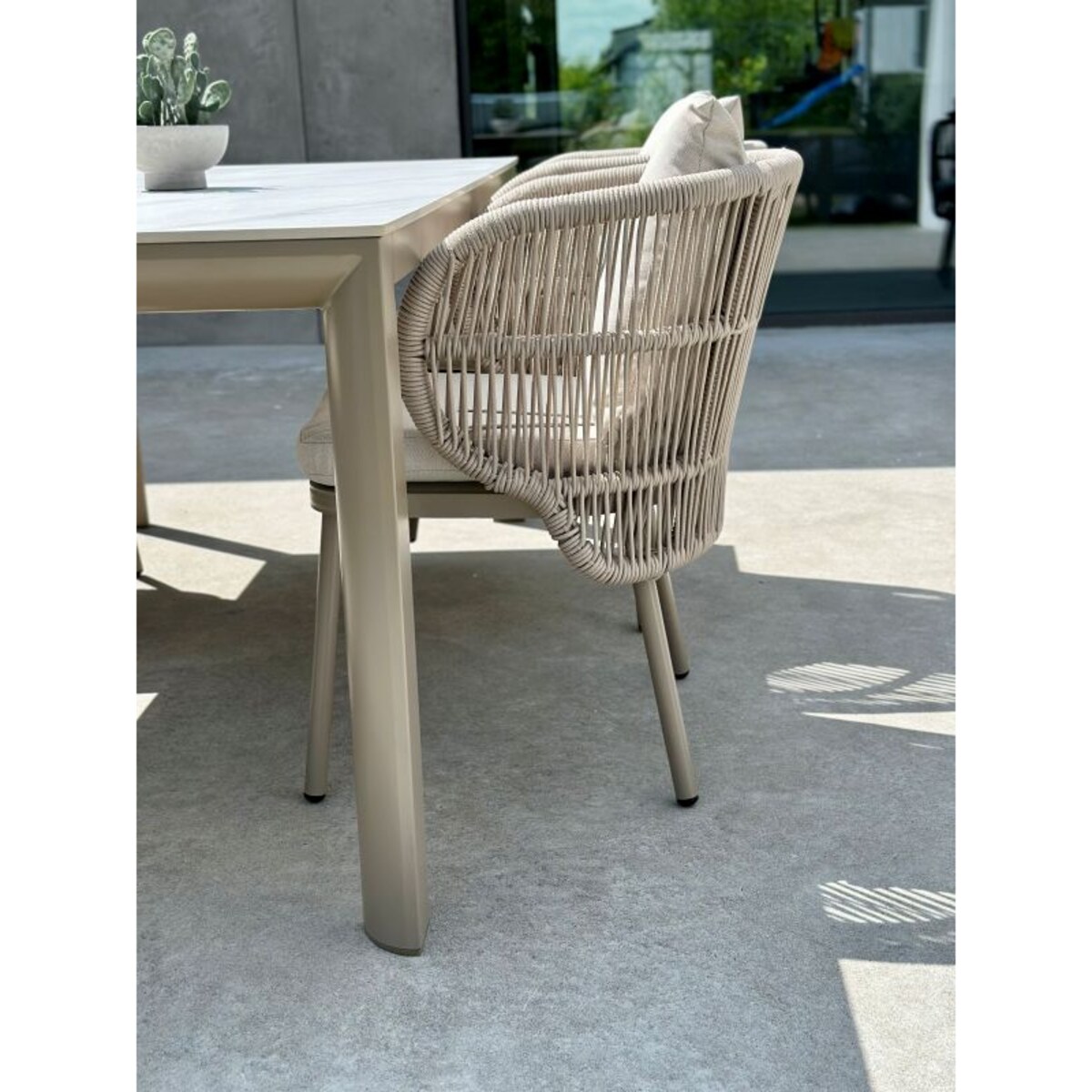 ZESTAW ALUMINIOWY AZZURE SZAMPAŃSKI 4