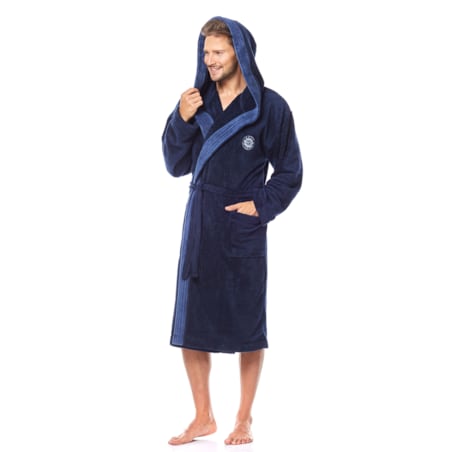 Szlafrok George Dark Blue Dark Blue, M