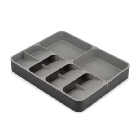 Organizer na sztućce rozsuwany szary DrawerStore, Joseph Joseph