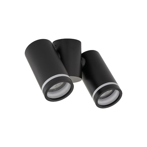 Lampa sufitowa spot JET BLACK 2xGU10 czarna regulowane reflektory TK Lighting 4539