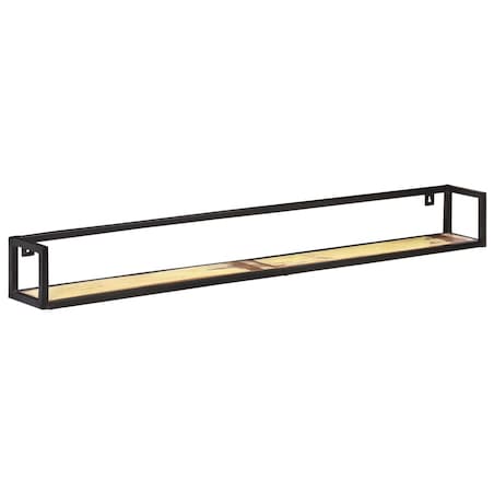 vidaXL Półki ścienne, 2 szt., 160 cm, lite drewno z odzysku