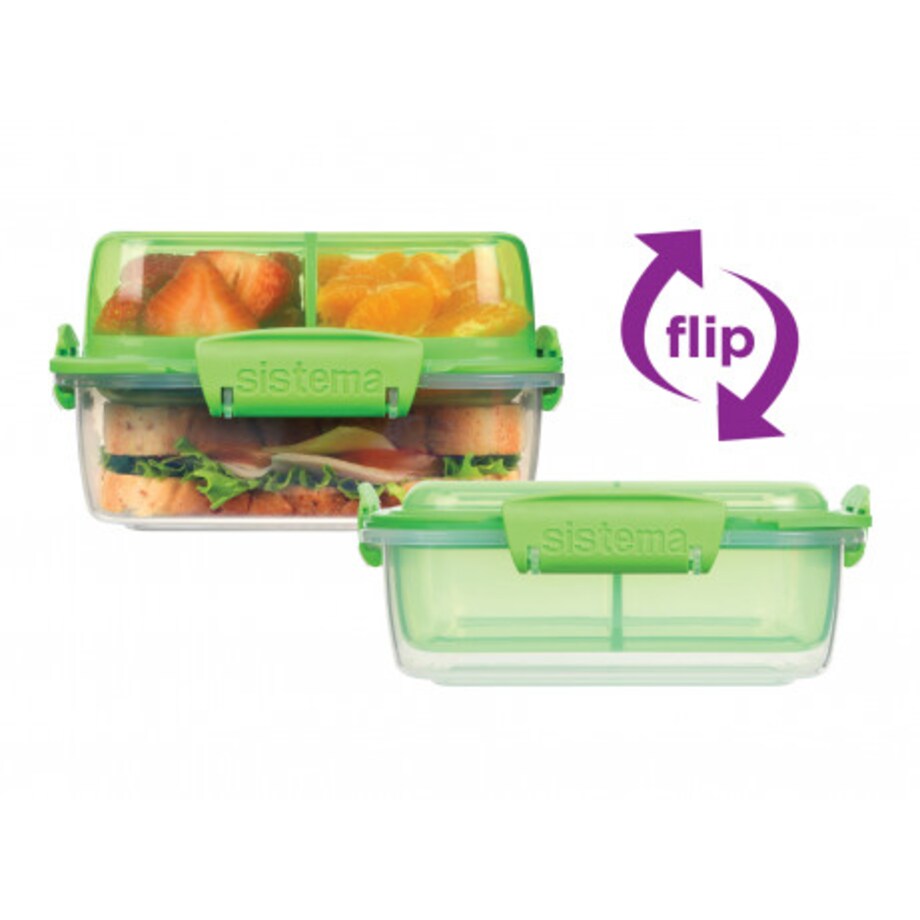 Sistema lunchbox składany lunch stack to-go 1240ml | home&you