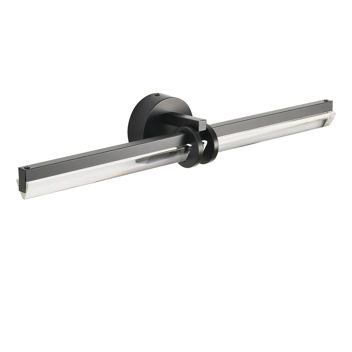 Lampa ścienna kinkiet LOVELY LED czarna 58 cm