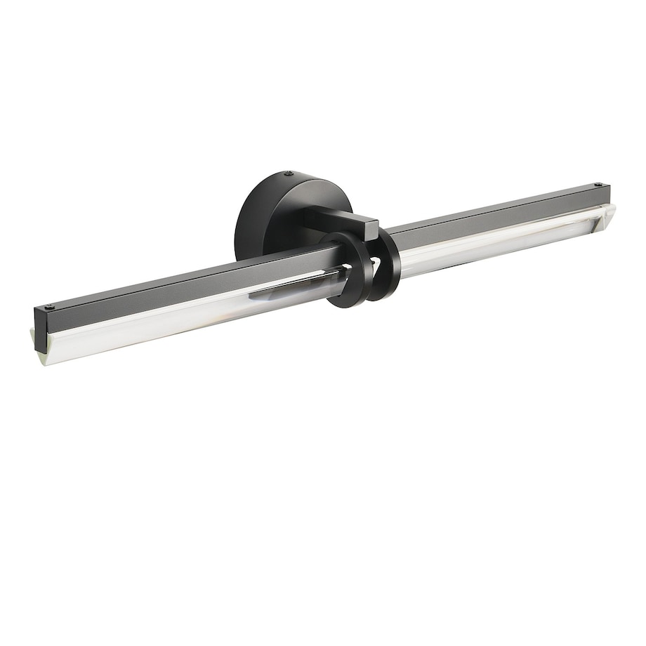 Lampa ścienna kinkiet LOVELY LED czarna 58 cm