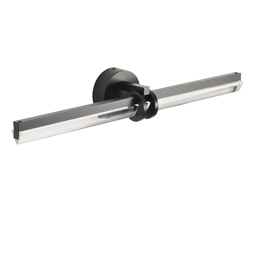 Lampa ścienna kinkiet LOVELY LED czarna 58 cm