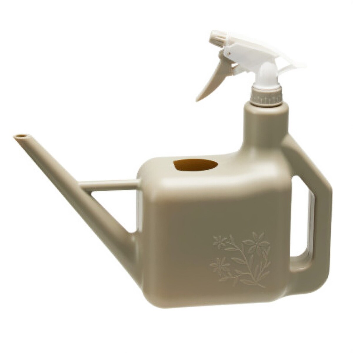 Konewka z wbudowanym spryskiwaczem, 31 x 9,5 x 27 cm, plastikowa