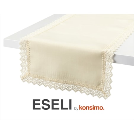 Konsimo ESELI Bieżnik, kremowy