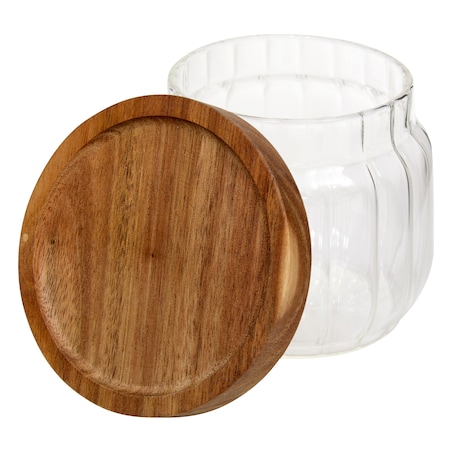 Szklany pojemnik na żywność 8,5x9x9 cm CIBO 300 ml