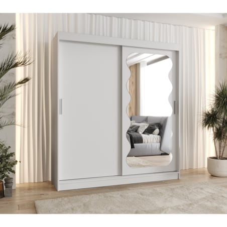 Szafa przesuwna SPOTI 180 biały