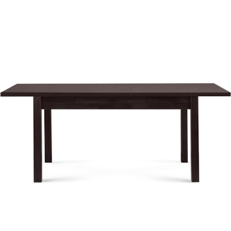 KONSIMO CENARE Stół prosty rozkładany 140 x 80 cm wenge