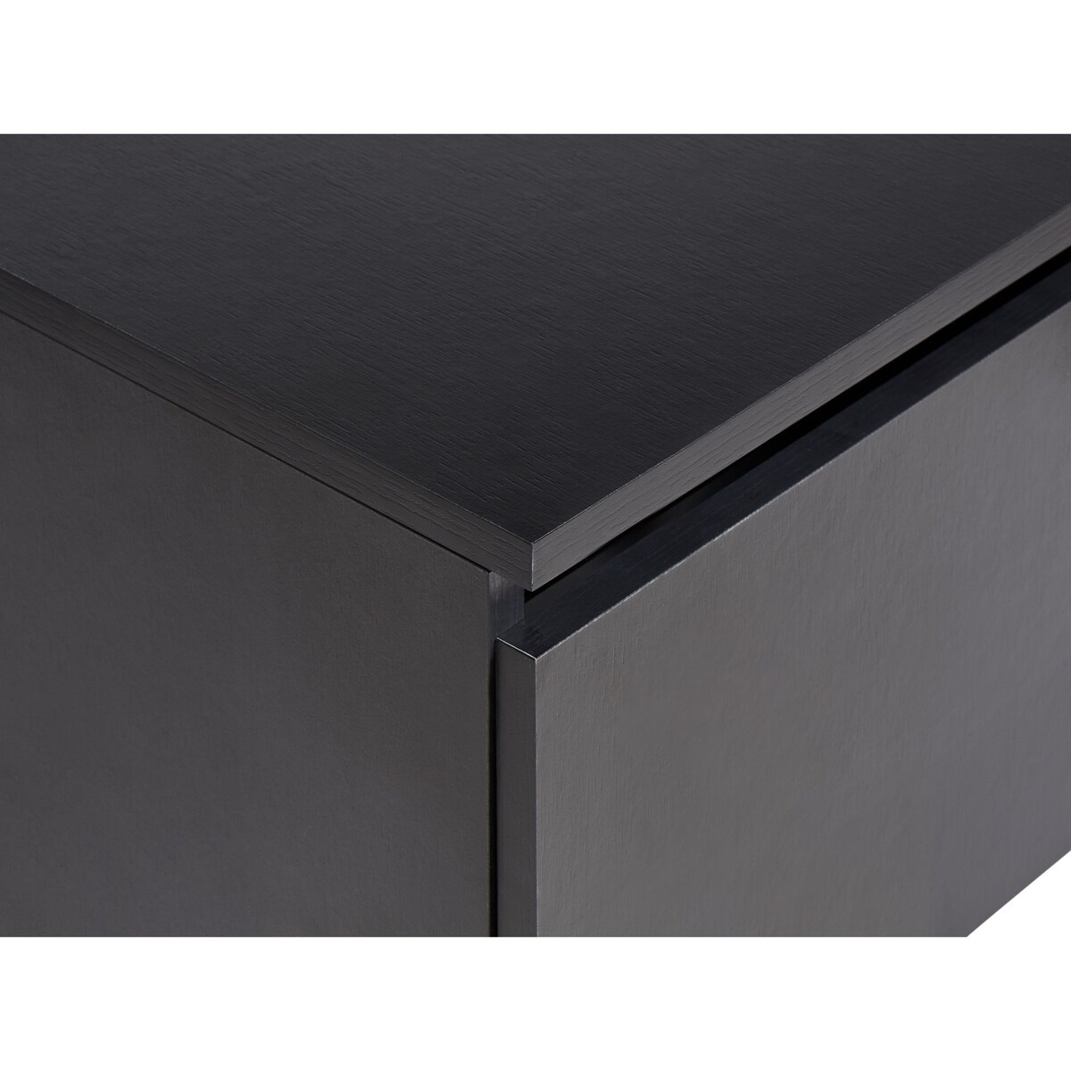 Wisząca szafka pod umywalkę RUPANCO 80 cm Czarny