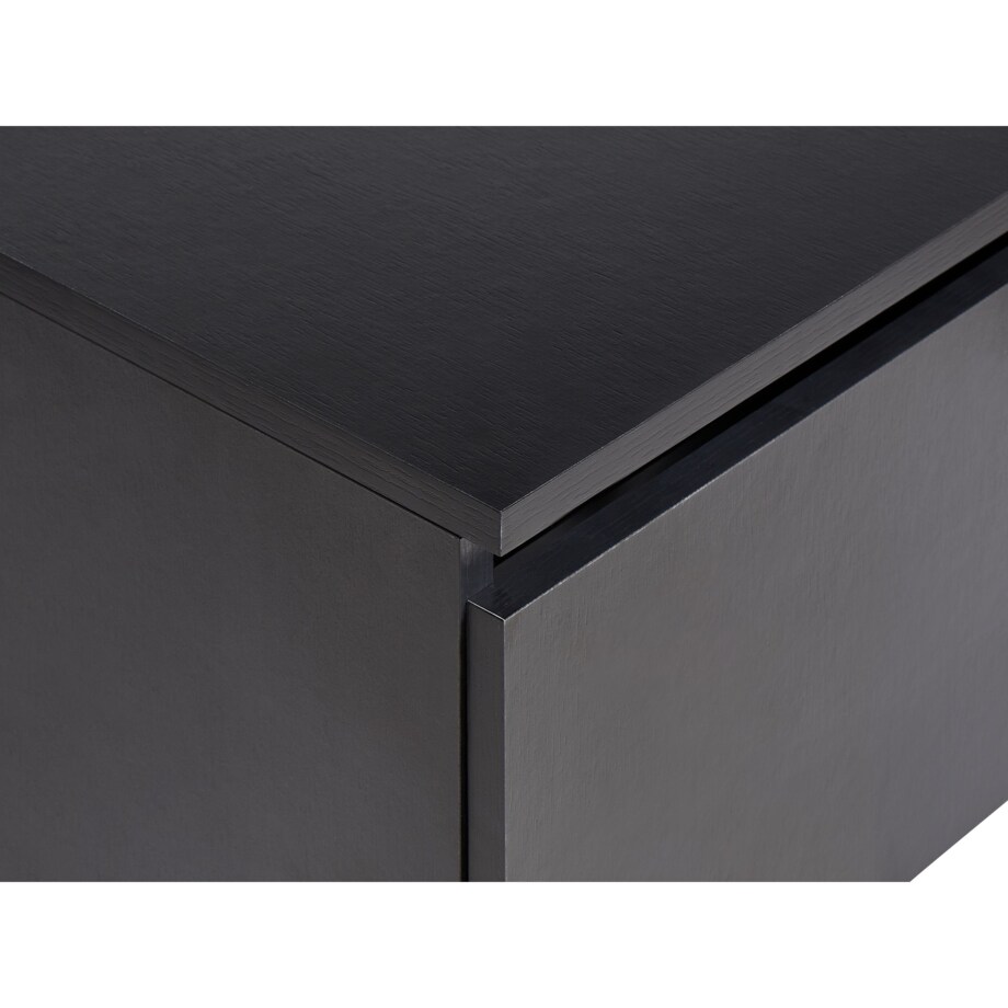 Wisząca szafka pod umywalkę RUPANCO 80 cm Czarny