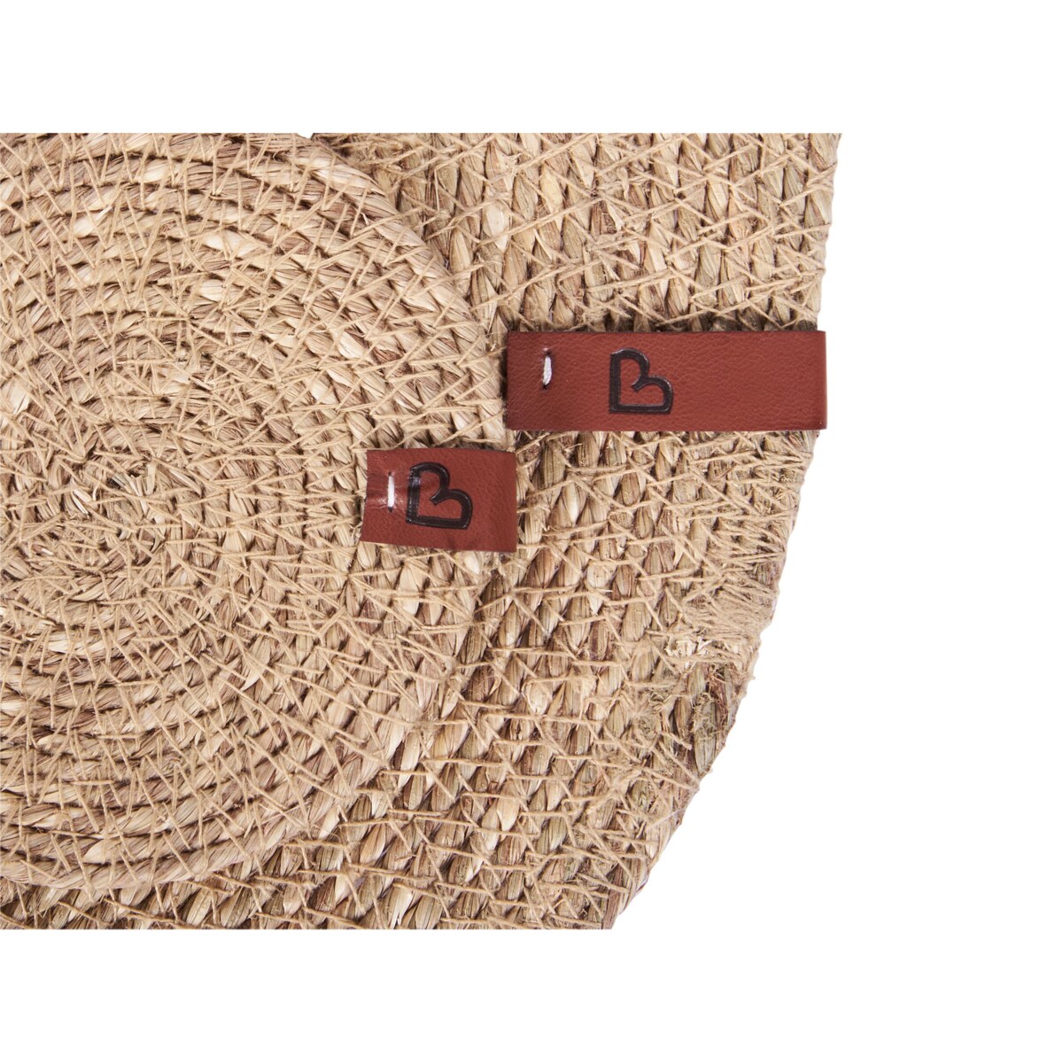 Zestaw 12 podkładek na stół PEPPERBERRY Naturalny Trawa morska