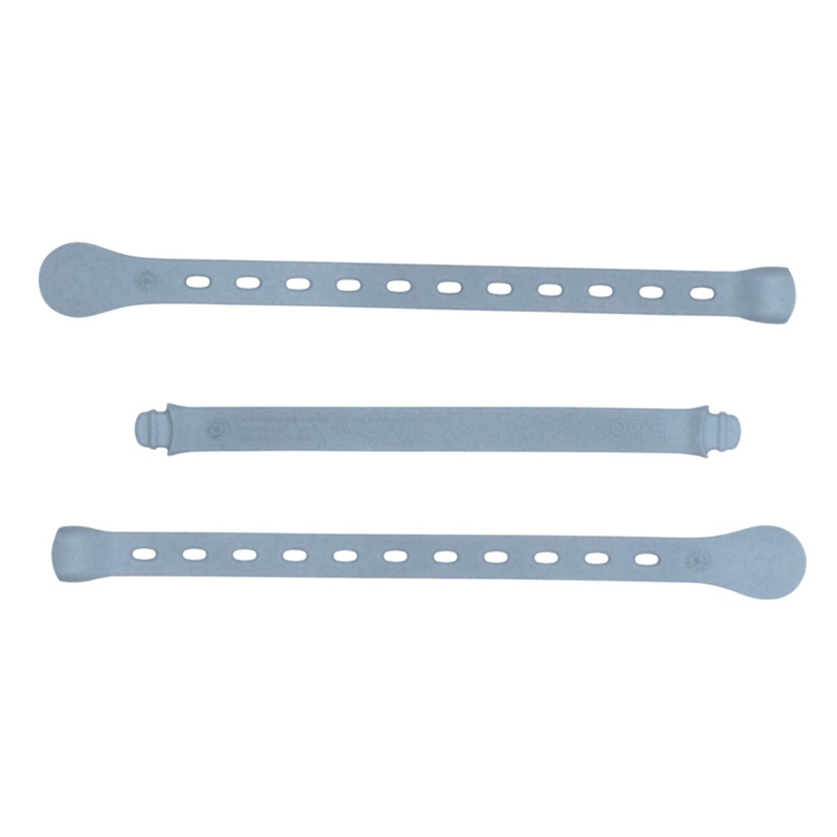 Smycz do bidonu ze słomką dla dzieci błękitna regulowana silikonowa b.box