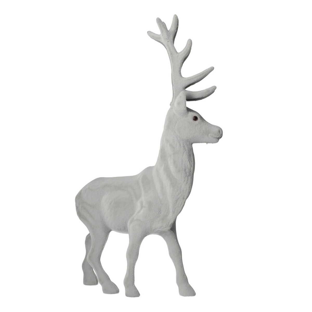 Dekoracja Reindeer 30x9x40 grey boże narodzenie, święta, świąteczne, szary, 30 x 9 x 40 cm