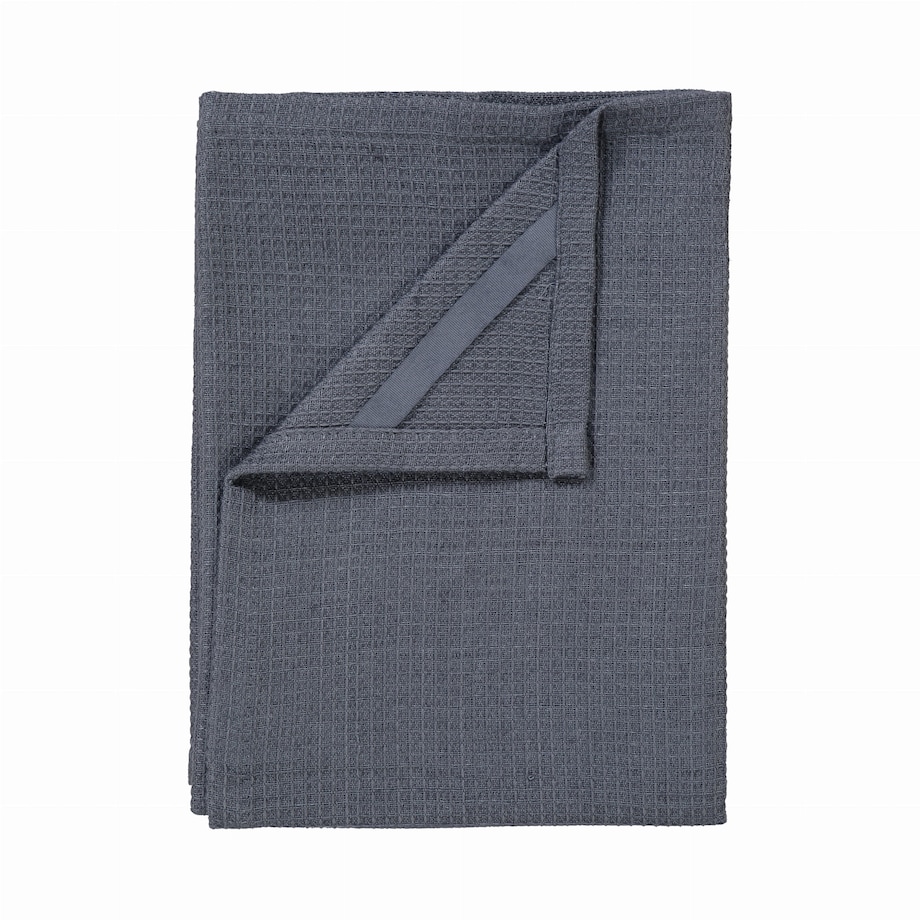 Zestaw 2 ręczników, GRID, Gunmetal, 50 x 70 cm