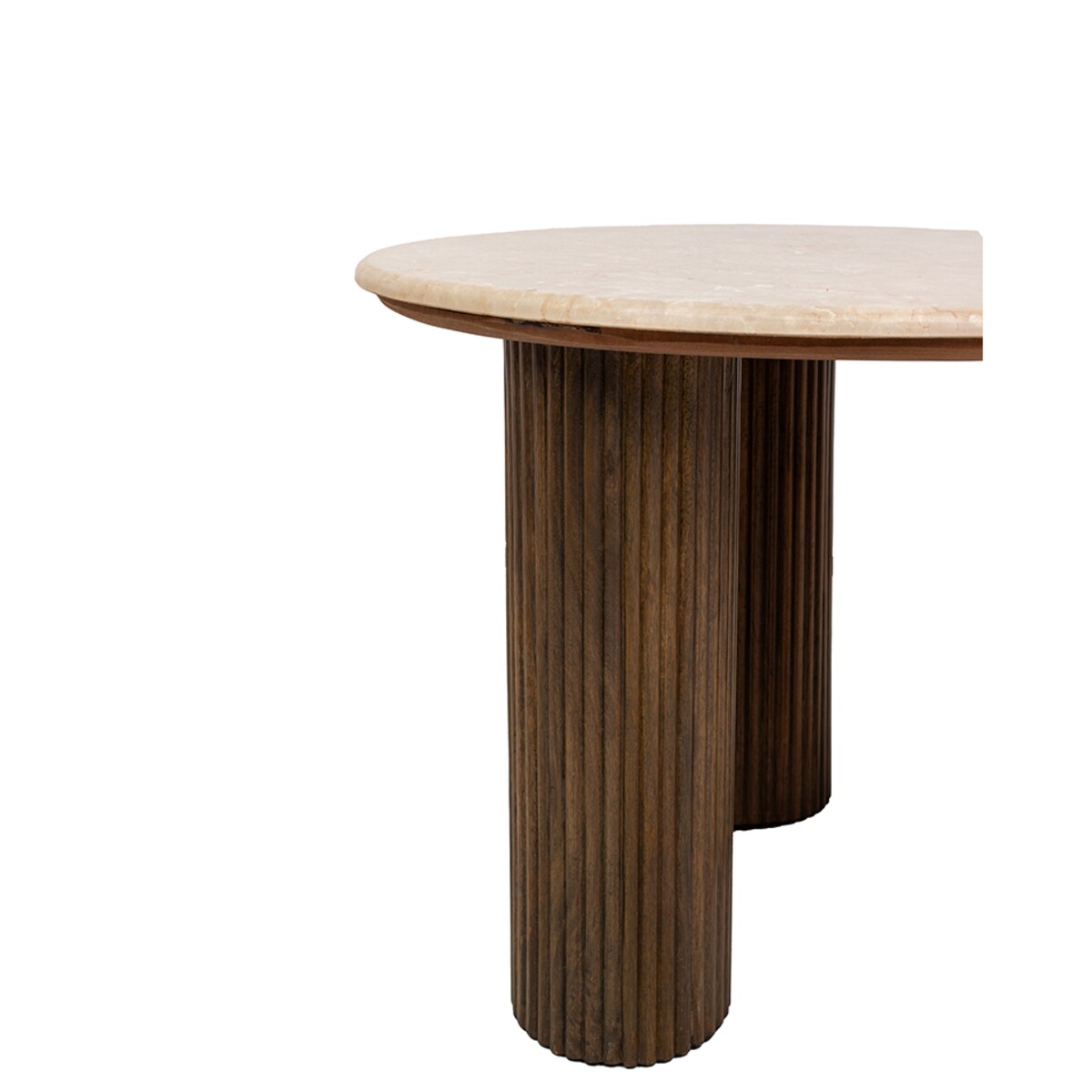 MaMaison stół jadalniany RAGNO 120 drewno / marmur