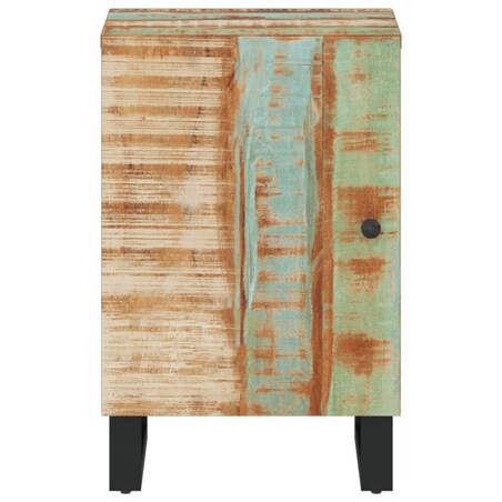 vidaXL Szafka łazienkowa, 38x33x58 cm, lite drewno odzyskane