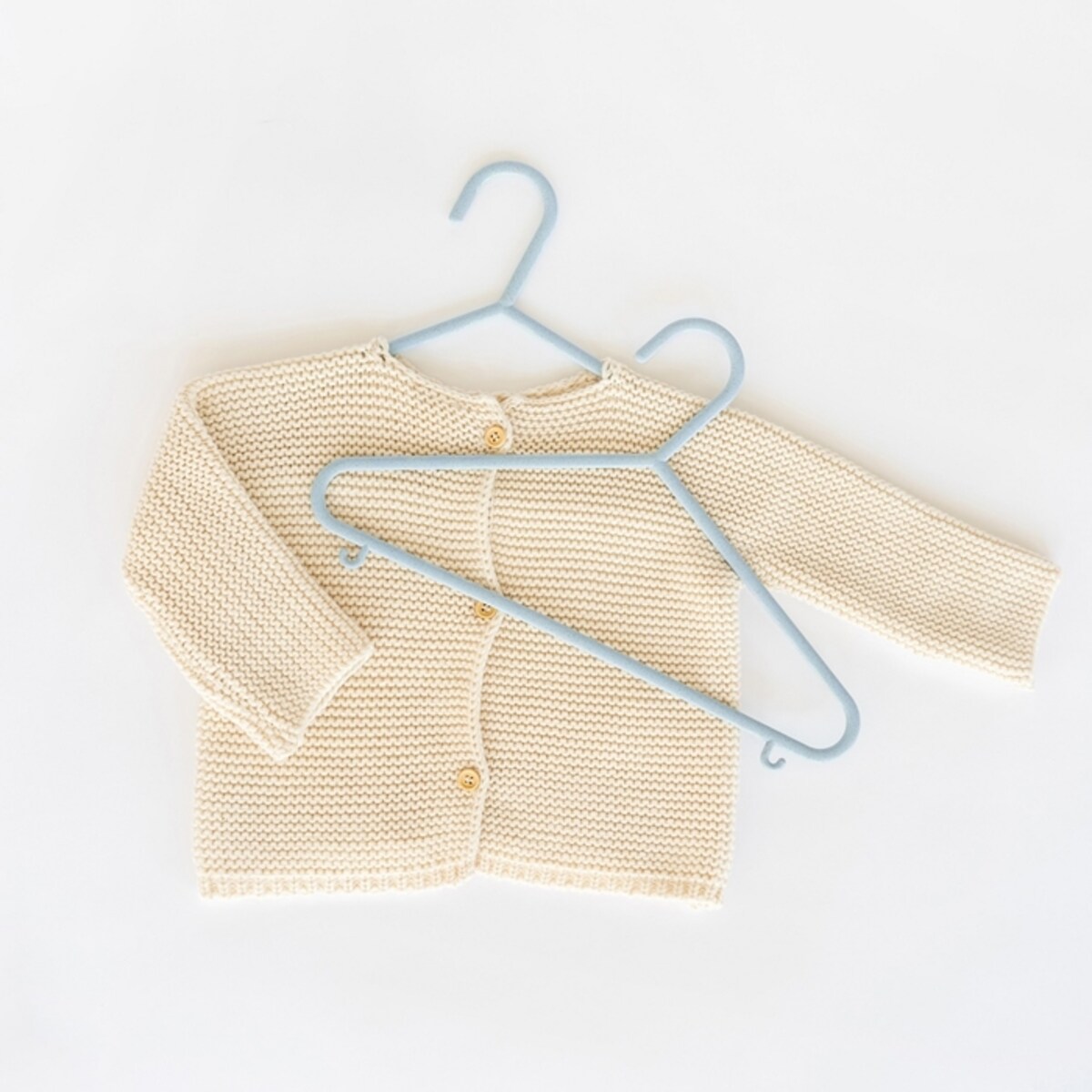 3 Sprouts Wieszaki dla Dzieci EKO Blue 15szt.