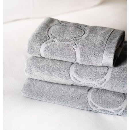 Ręcznik kąpielowy 70 x 140 cm (szary) Monogram Opus OFFICINE Monogram