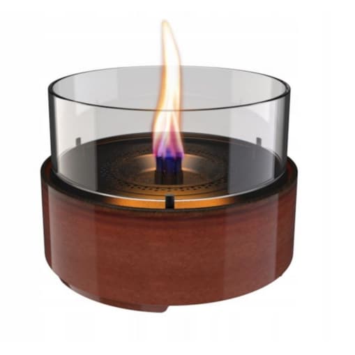 Świeca dekoracyjna Tenderflame Cafe 18 Amber Reactive Porcelain