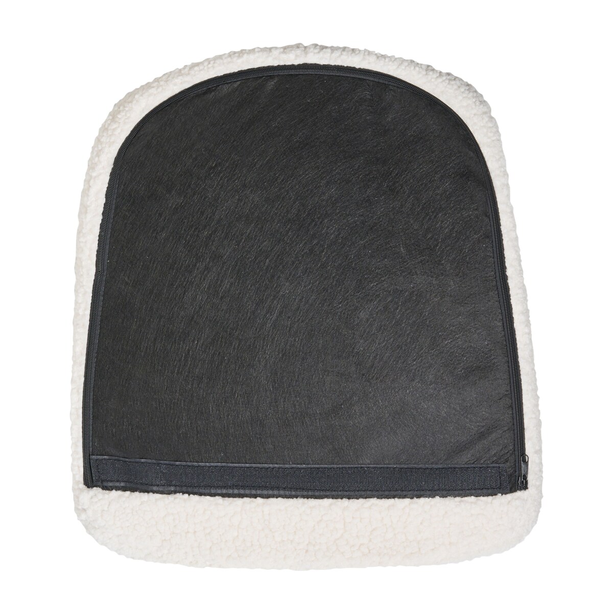 Fotel bujany GULSELE Boucle Złamana biel