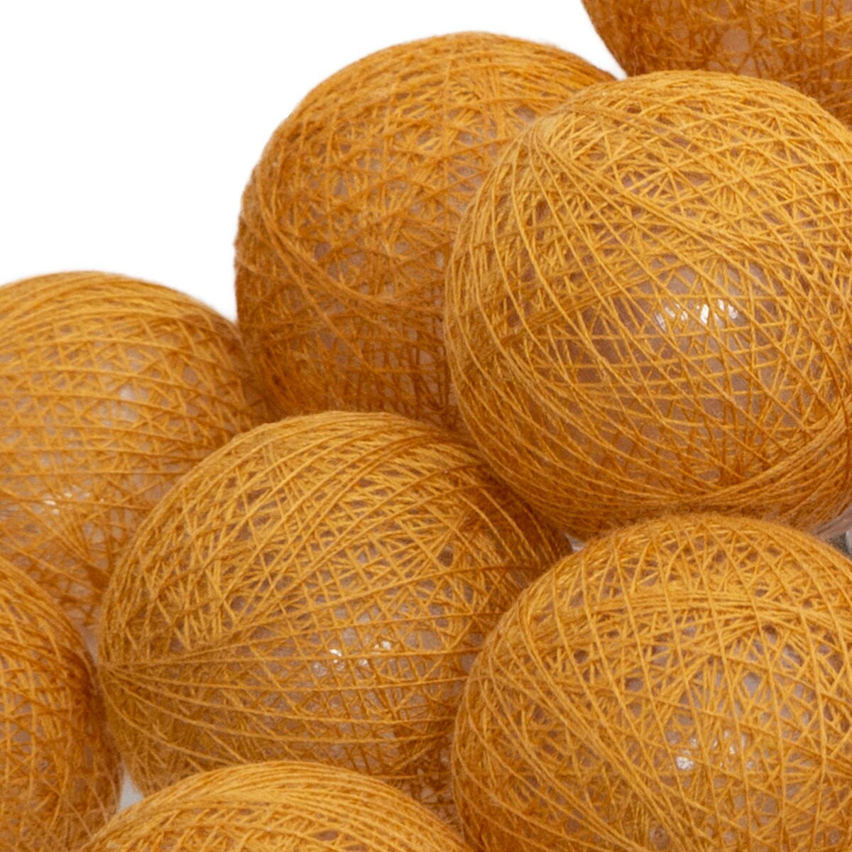 Girlanda świetlna do pokoju, Świecące kule LED, 10 sztuk