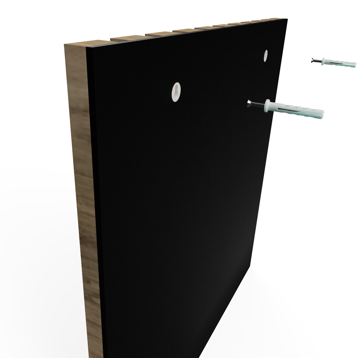 Wieszak ścienny na ubrania Lamele 40cm