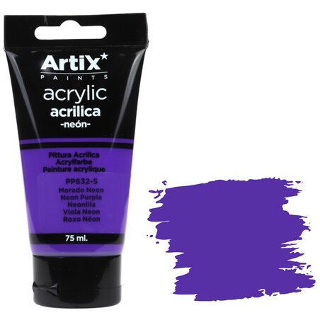 farba akrylowa artix pp632-5 fluor violet 75ml