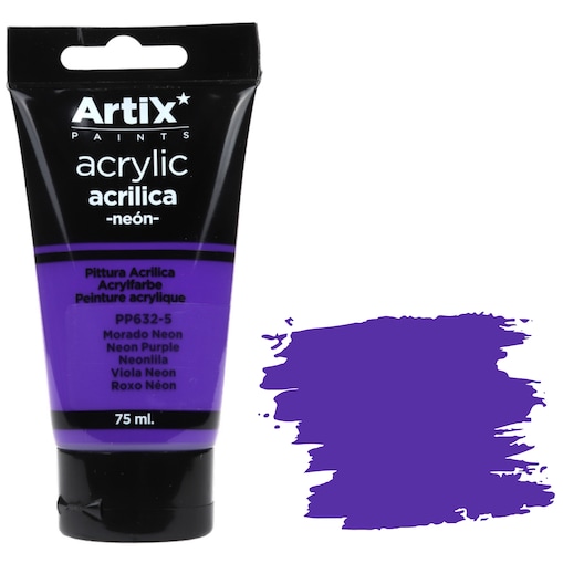 farba akrylowa artix pp632-5 fluor violet 75ml