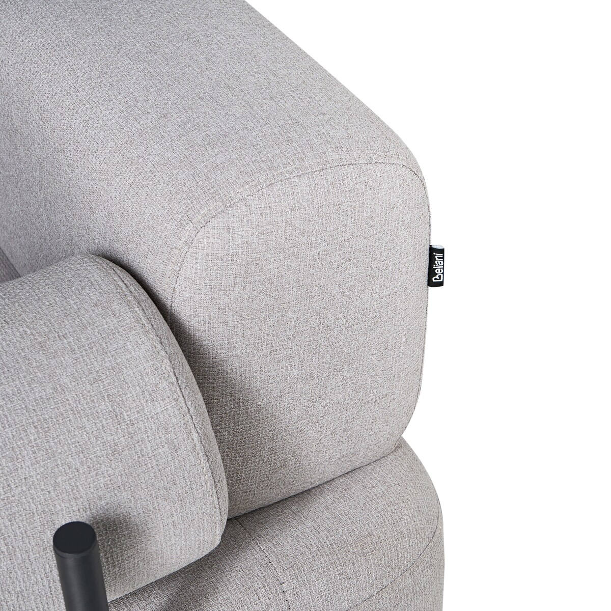 Sofa dla 2 osób ELVA Jasnoszary