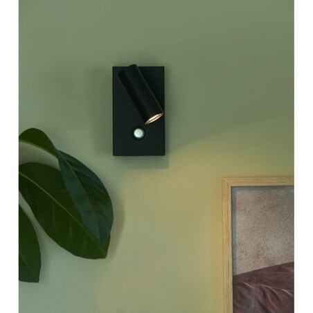 Dotykowy kinkiet Omari 2112231003 Nordlux regulacja tuba czarna