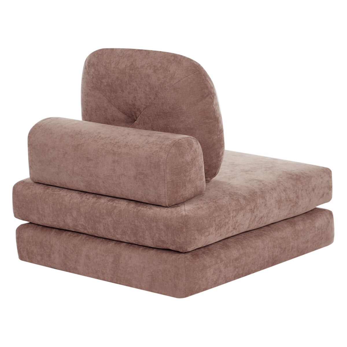 Sofa rozkładana jednoosobowa OLDEN Brązowy