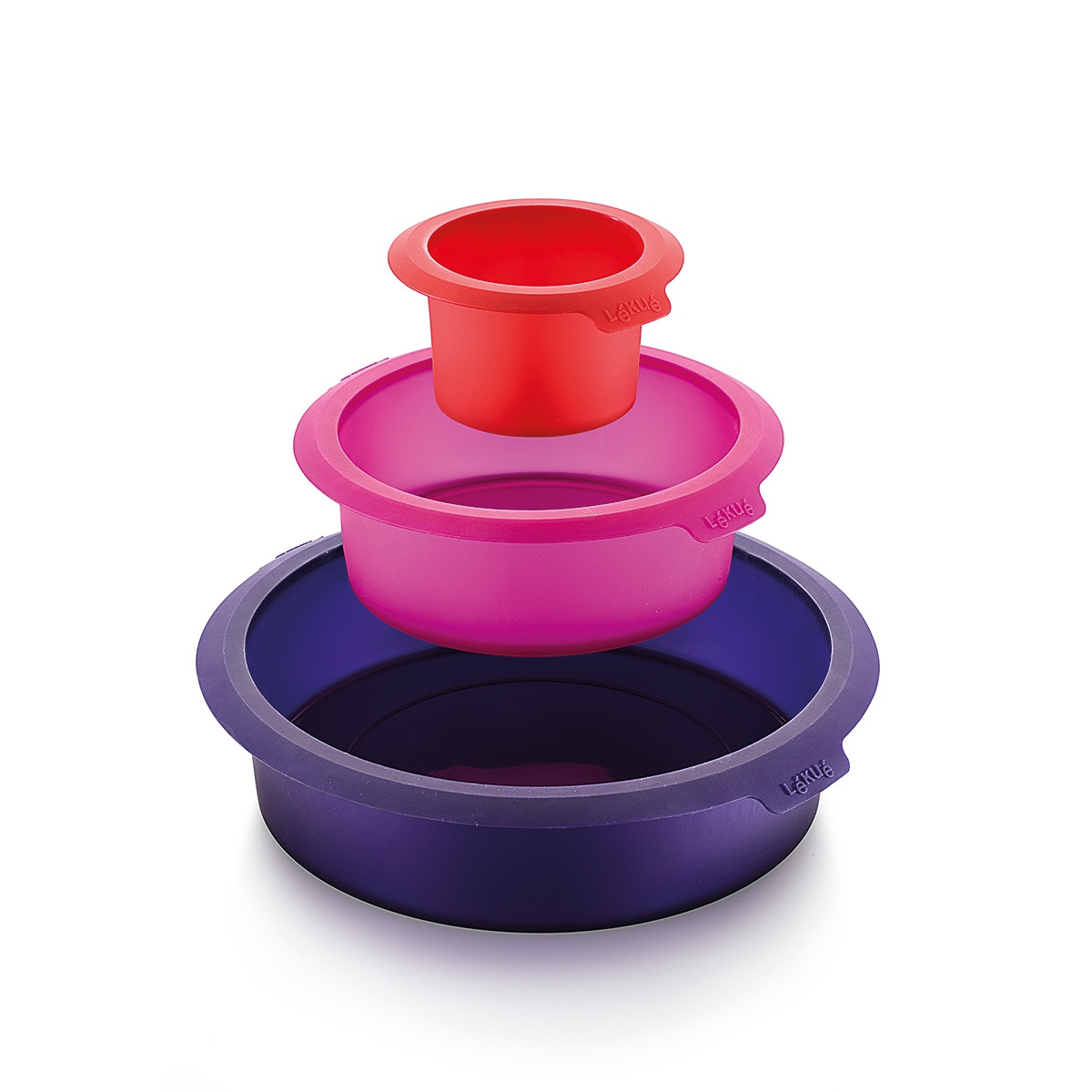 Formy do tortu piętrowego - 3 szt. / Lekue