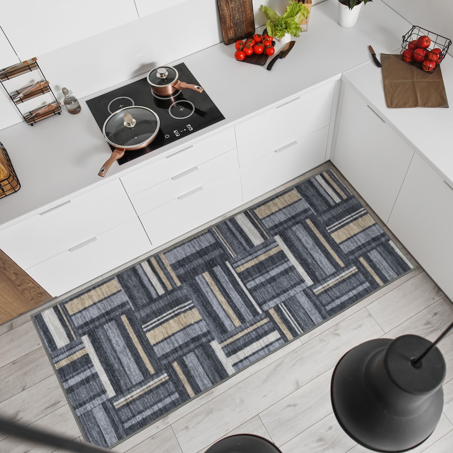 Chodnik Antypoślizgowy Vita 80x250cm Plecionka Wielokolorowy