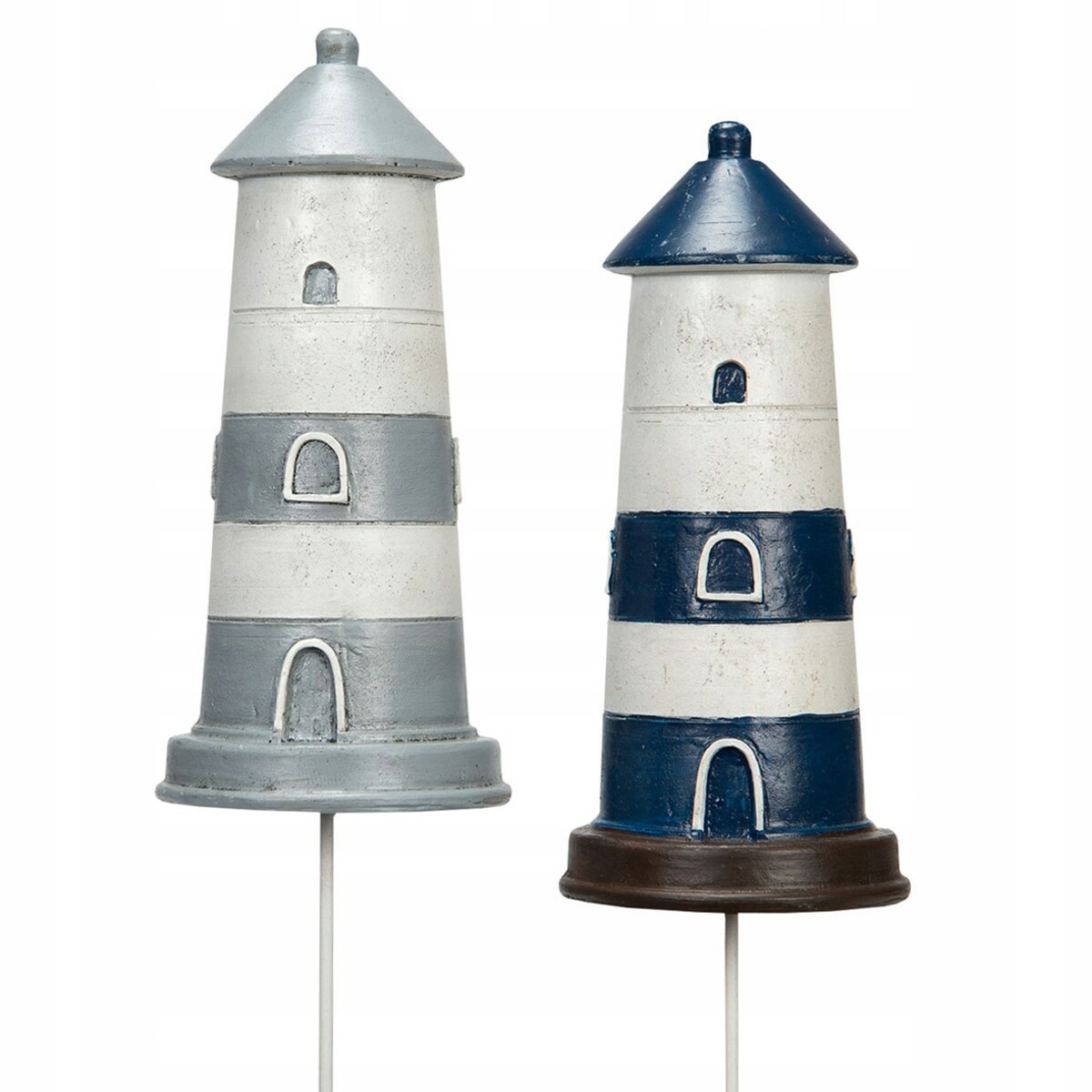 2 szt. OZDOBA do doniczki stroików LATARNIA MORSKA