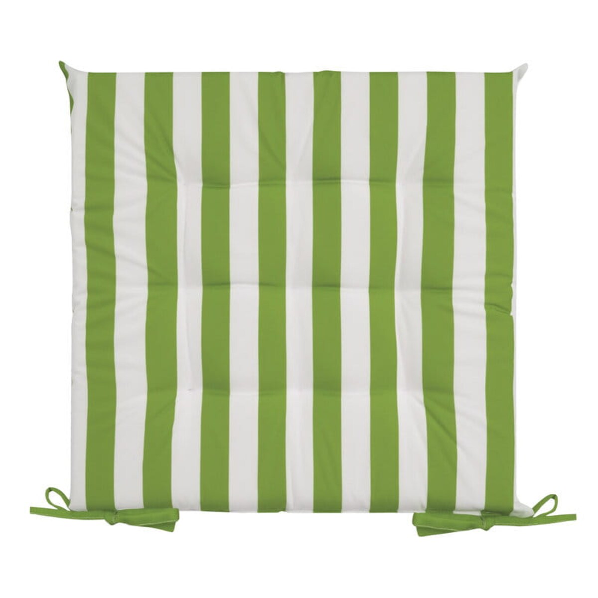 Jasno Zielona Poduszka na Siedzisko Krzesło Fotel Ogrodowy 40 x 40 x 5 cm