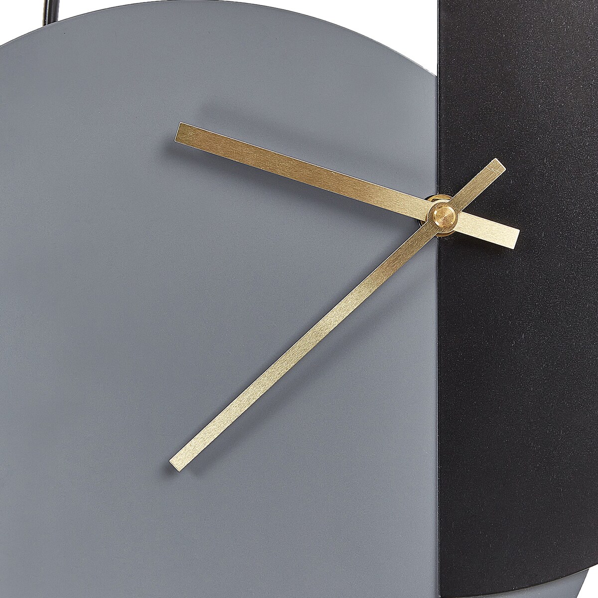 Zegar ścienny NENDAZ 32 cm Metal Szary