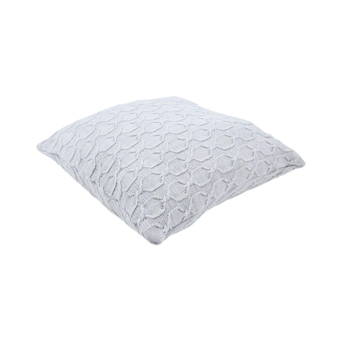 Poszewka na poduszkę z wełną z Alpaki 45x45 cm MODENA SZARA