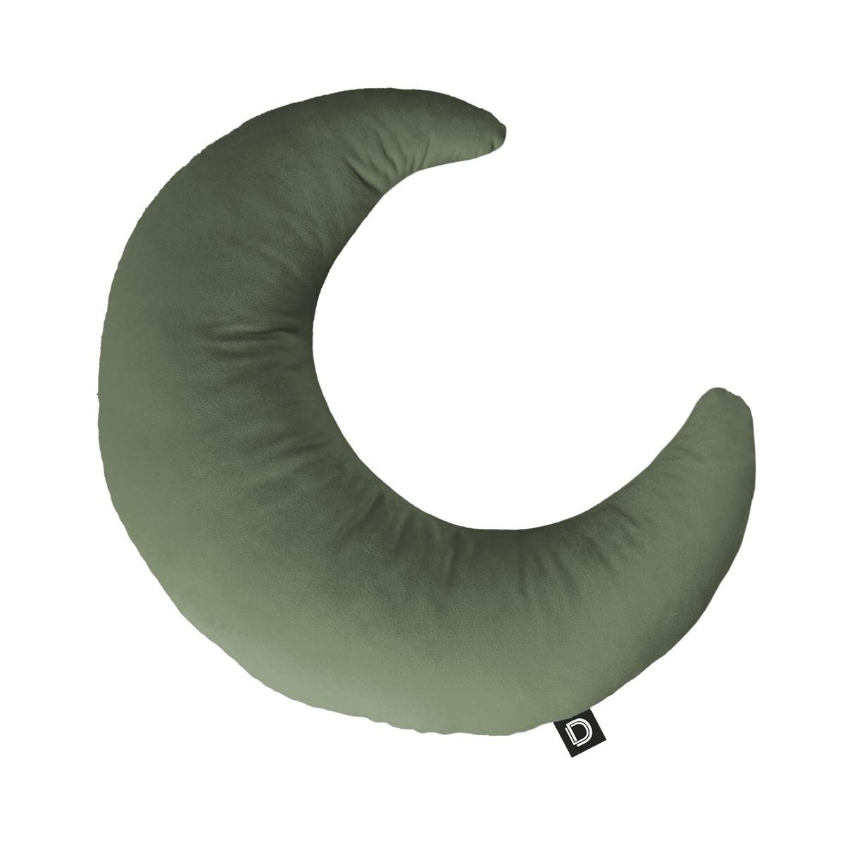 Poduszka księżyc VELVET VE2243 | szałwia