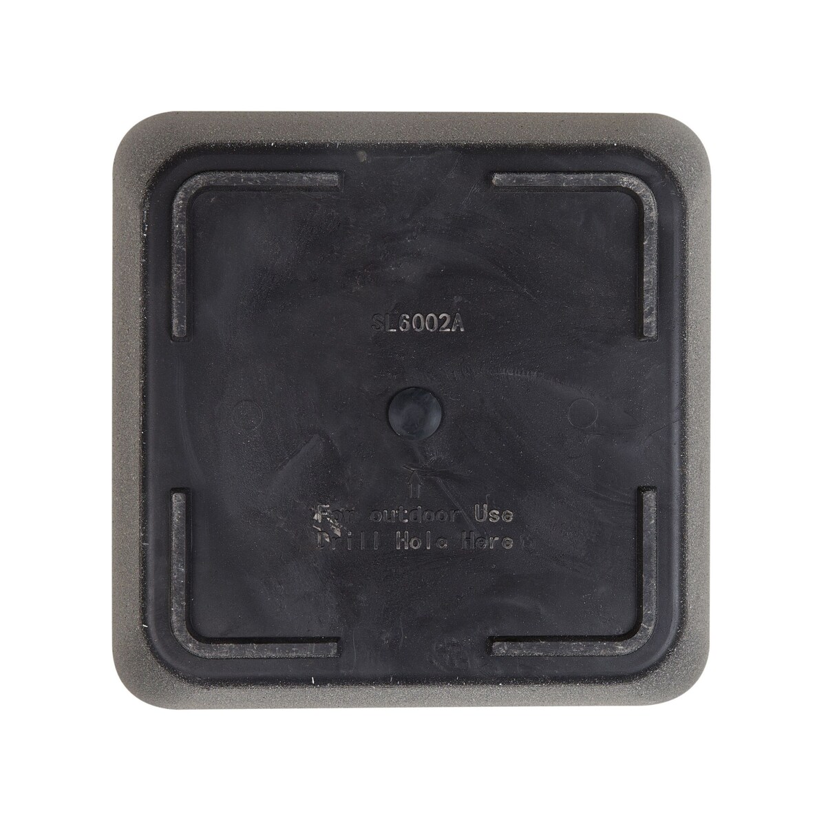 Zestaw doniczek 49 x 49 x 49 cm ciemnoszare ZELI