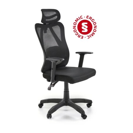 Fotel biurowy RAMOS czarny