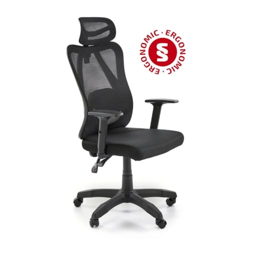 Fotel biurowy RAMOS czarny