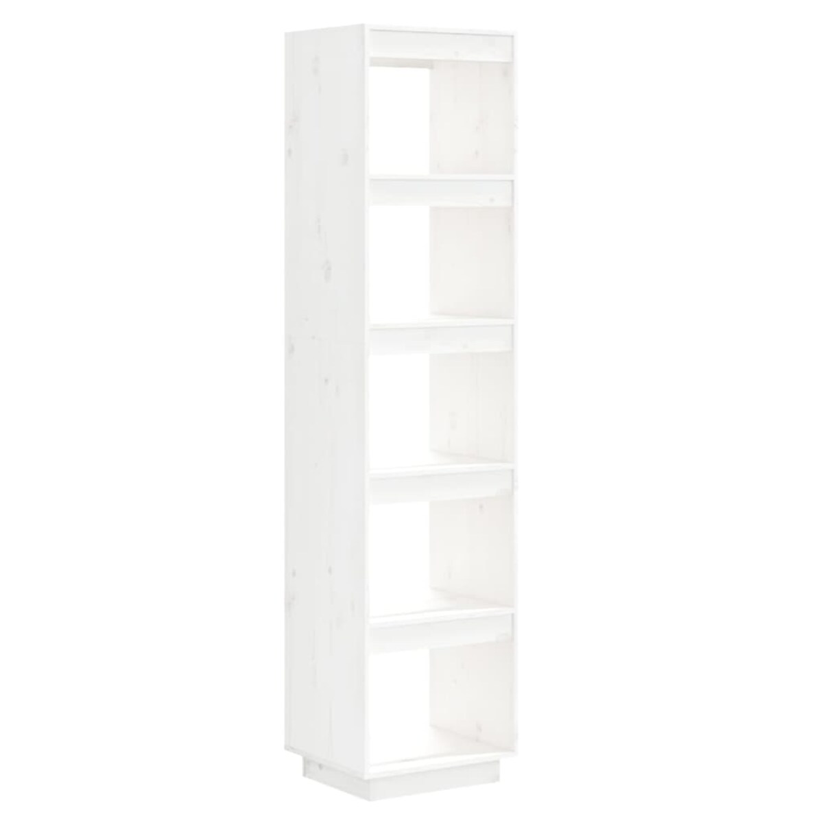 vidaXL Regał na książki/przegroda, biały, 40x35x167 cm, drewno sosnowe