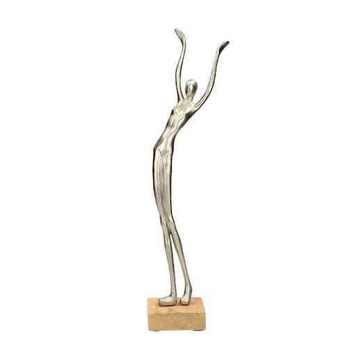 Dekoracja Silver Woman III wys. 52cm, 14 x 10 x 52 cm