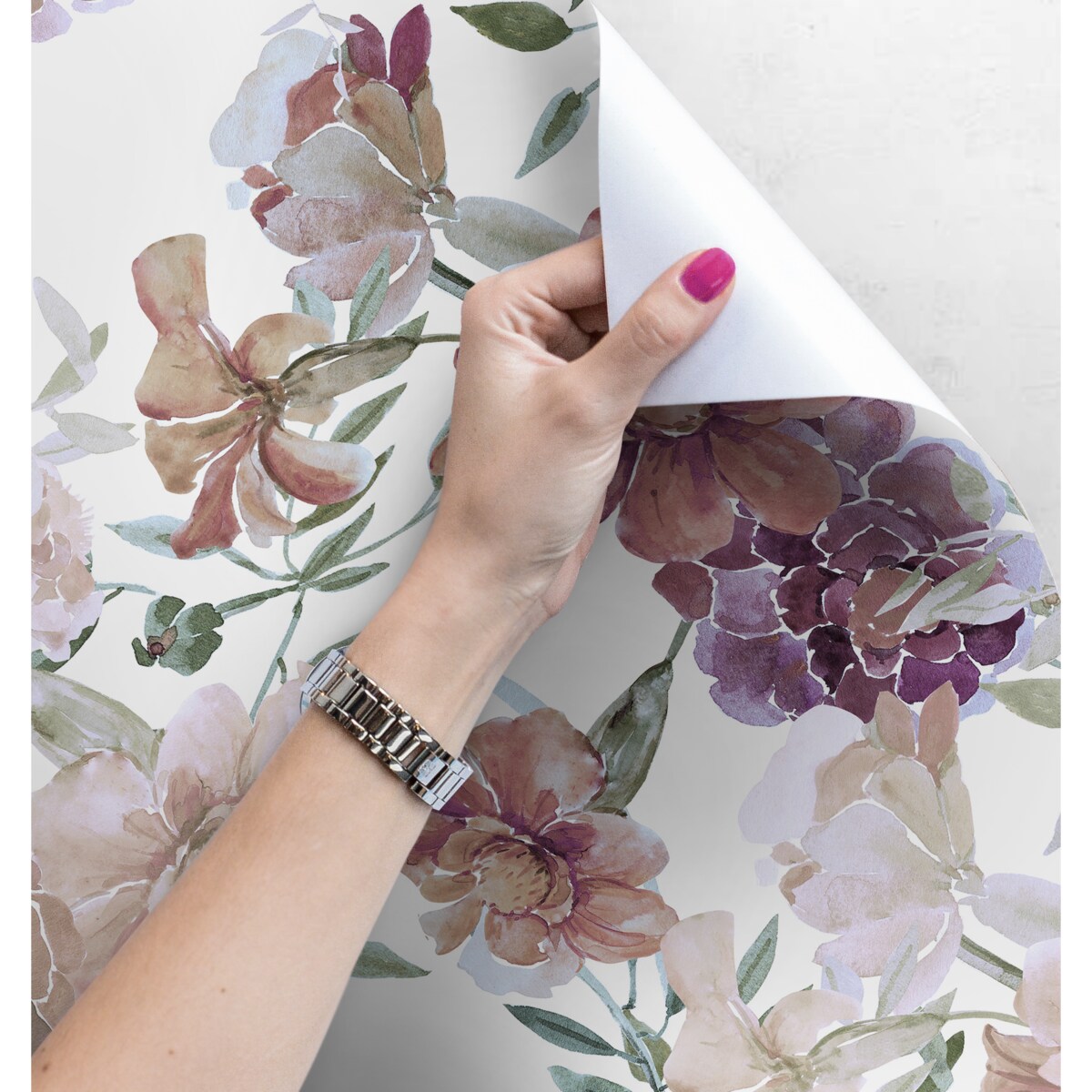 Tapeta Romantyczne kwiaty, 416x254cm