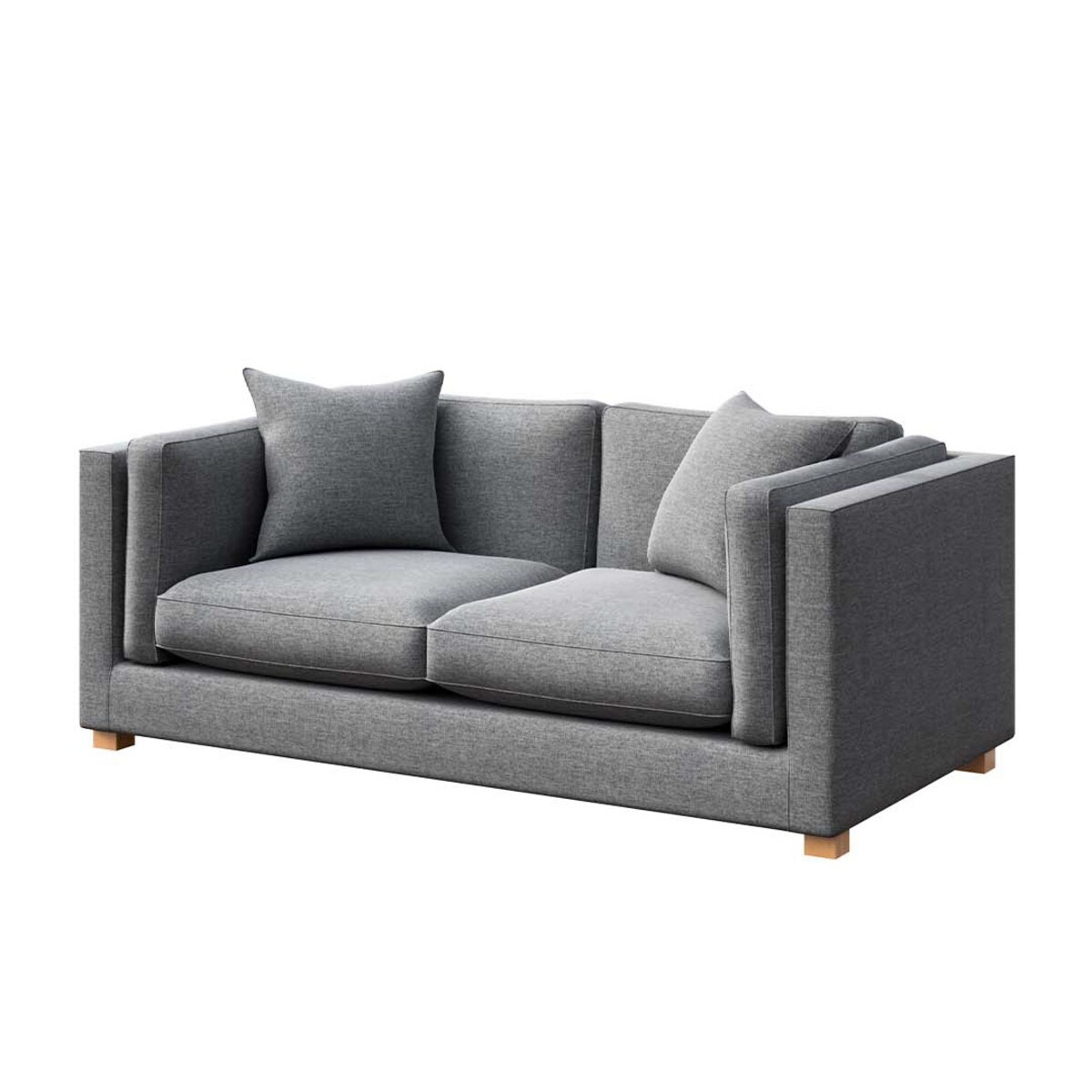 Pomo sofa 2 osobowa Szara